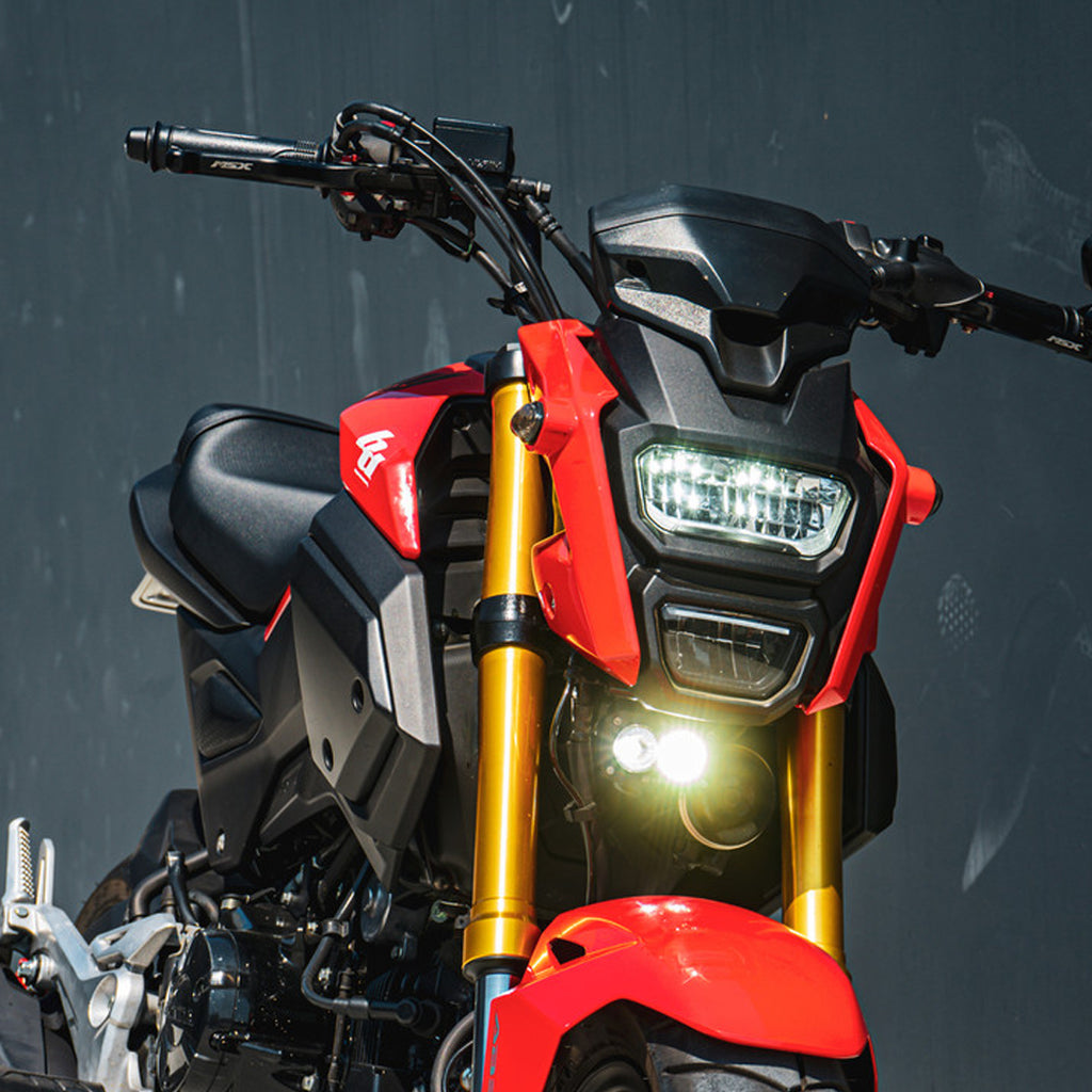 Baja Designs 487002 S2 Pro Headlight Kit for Select Honda Grom 125, Honda Grom 125 ABS