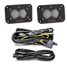 Load image into Gallery viewer, Baja Designs 487808 S2 Pro Black Flush Mount LED Light Pod Reverse Kit