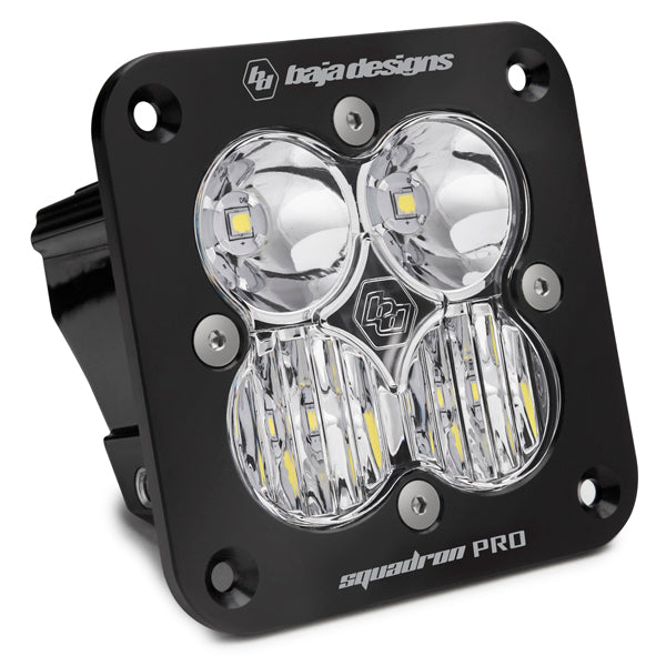 Baja Designs 491003 Squadron Pro Black Flush Mount LED Auxiliary Light Pod