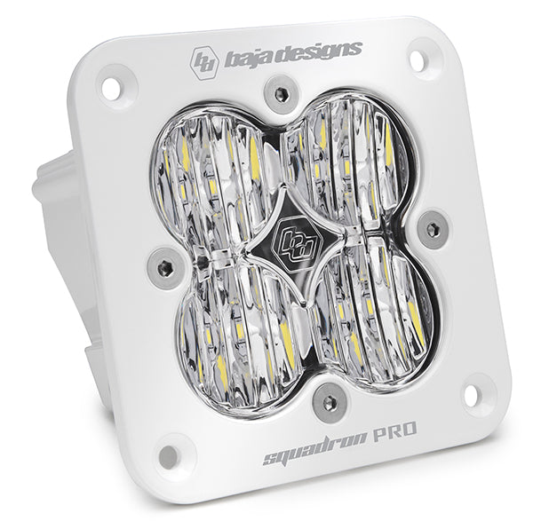 Baja Designs 491005WT Squadron Pro White Flush Mount LED Auxiliary Light Pod