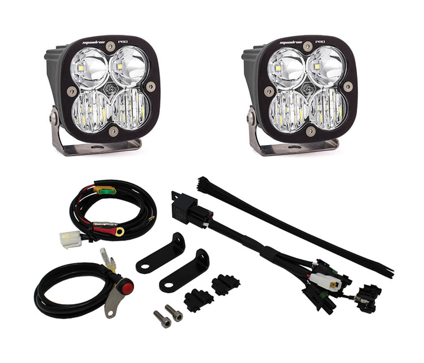 Baja Designs 498003 Squadron Pro Frame Mount Light Kit for Select Triumph Tiger 800 XC, Triumph Tiger 800 XC ABS, Triumph Tiger 800 XCA, Triumph Tiger 800 XCx, Triumph Tiger 800 XCx Low