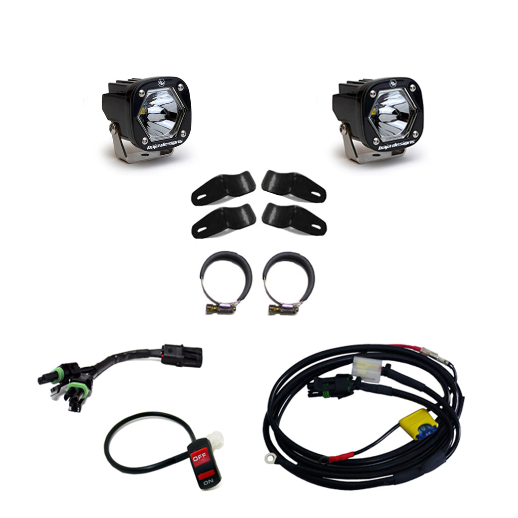 Baja Designs 507096 Moto S1 Auxiliary Light Kit