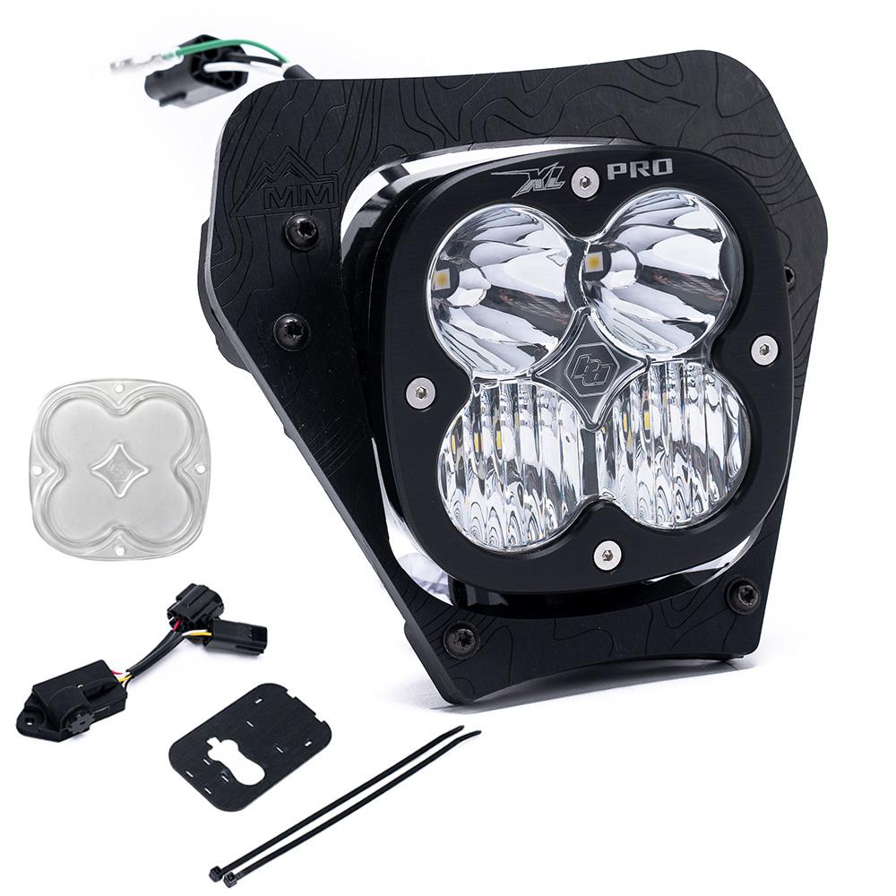 Baja Designs 507107 KTM XL Pro (D/C) Headlight Kit /w Dimmer for Select KTM 150 XC-W, KTM 250 XC-W, KTM 300 XC-W, KTM 350 XW-F, KTM 450 XCF-W, KTM 500 XW-F