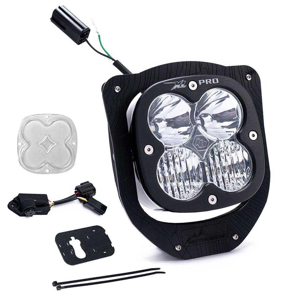 Baja Designs 507111 Husqvarna XL Pro (D/C) Headlight Kit w/ Dimmer for Select Husqvarna FE350S, Husqvarna FE350W, Husqvarna FE450, Husqvarna FE501S, Husqvarna FE501W, Husqvarna TE150, Husqvarna TE250, Husqvarna TE300