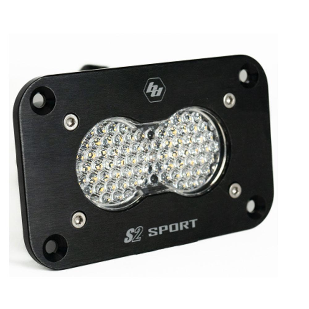 Baja Designs 541006 S2 Sport Black Flush Mount LED Auxiliary Light Pod