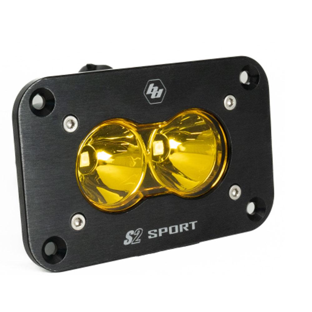 Baja Designs 541011 S2 Sport Black Flush Mount LED Auxiliary Light Pod