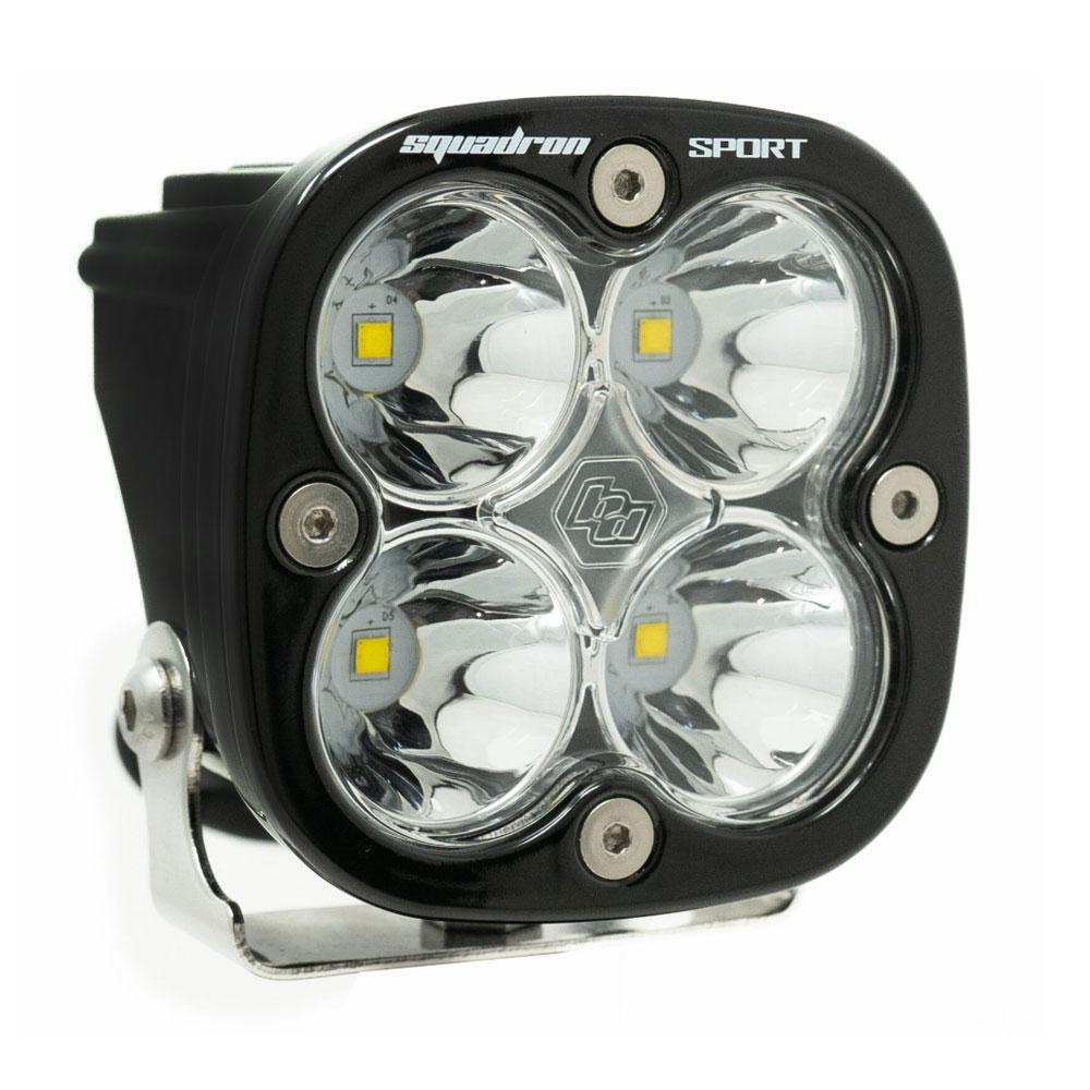 Baja Designs 550001 Squadron Sport Black LED Auxiliary Light Pod