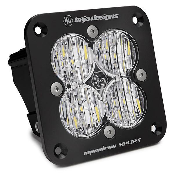 Baja Designs 551005 Squadron Sport Black Flush Mount LED Auxiliary Light Pod