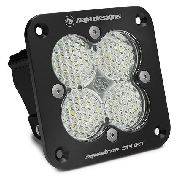 Baja Designs 551006 Squadron Sport Black Flush Mount LED Auxiliary Light Pod