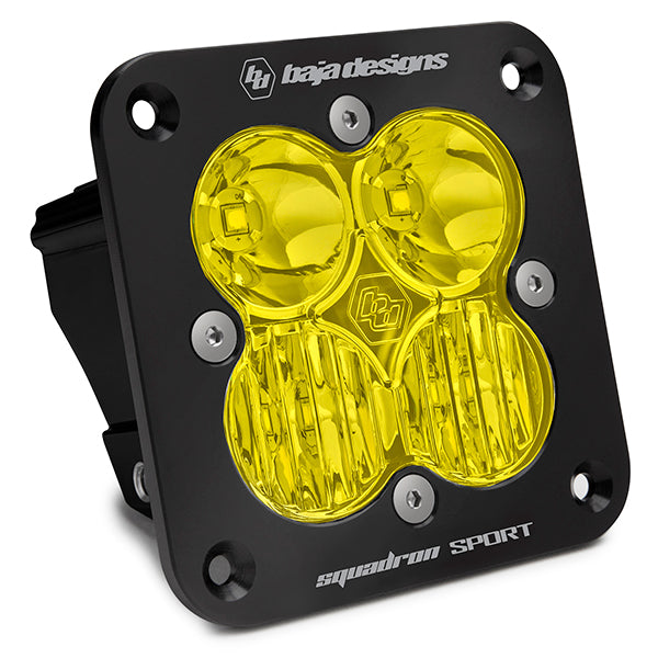Baja Designs 551013 Squadron Sport Black Flush Mount LED Auxiliary Light Pod
