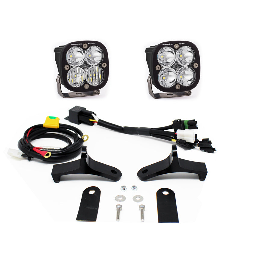 Baja Designs 557003 Squadron Sport Side Headlight Kit for Select Suzuki DL1000 V-Strom, Suzuki DL1000 V-Strom Adventure, Suzuki DL650 V-Strom, Suzuki DL650A V-Strom ABS