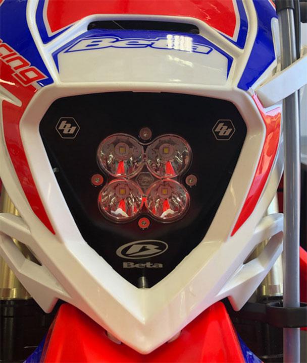Baja Designs 557050AC Squadron Sport Headlight Kit (A/C) for Select Beta 125 RR, Beta 125 RR-Race Edition, Beta 200 RR, Beta 200 RR-Race Edition, Beta 250 RR, Beta 250 RR-Race Edition, Beta 300 RR, Beta 300 RR-Race Edition, Beta 300 RX