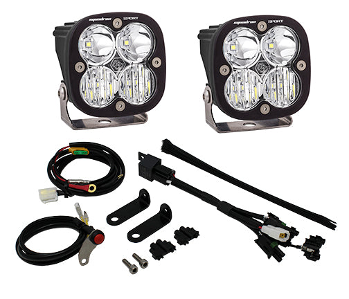 Baja Designs 558003 Squadron Sport Frame Mount Light Kit for Select Triumph Tiger 800 XC, Triumph Tiger 800 XC ABS, Triumph Tiger 800 XCA, Triumph Tiger 800 XCx, Triumph Tiger 800 XCx Low