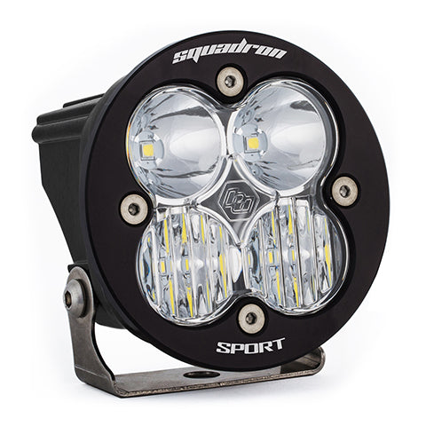 Baja Designs 580003 Squadron-R Sport Black LED Auxiliary Light Pod