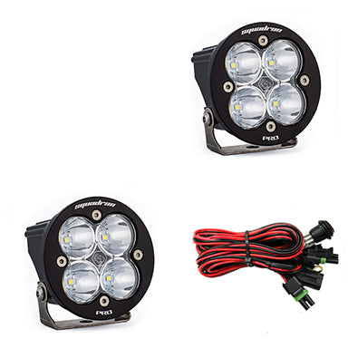 Baja Designs 597801 Squadron-R Pro Black LED Auxiliary Light Pod Pair