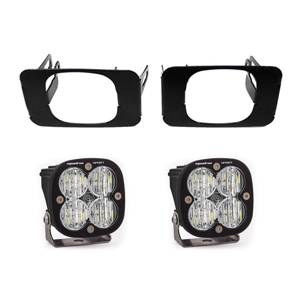 Baja Designs 630816 Ford Squadron Sport Fog Pocket Light Kit for Select Ford F-150, Ford F-250 Super Duty, Ford F-350 Super Duty