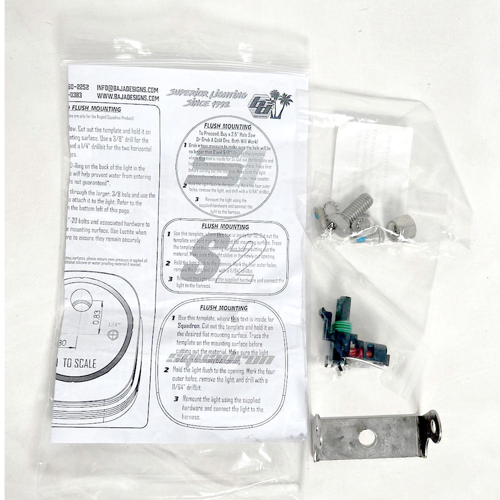 Baja Designs 660304 Squadron/S2 Series Parts Bag
