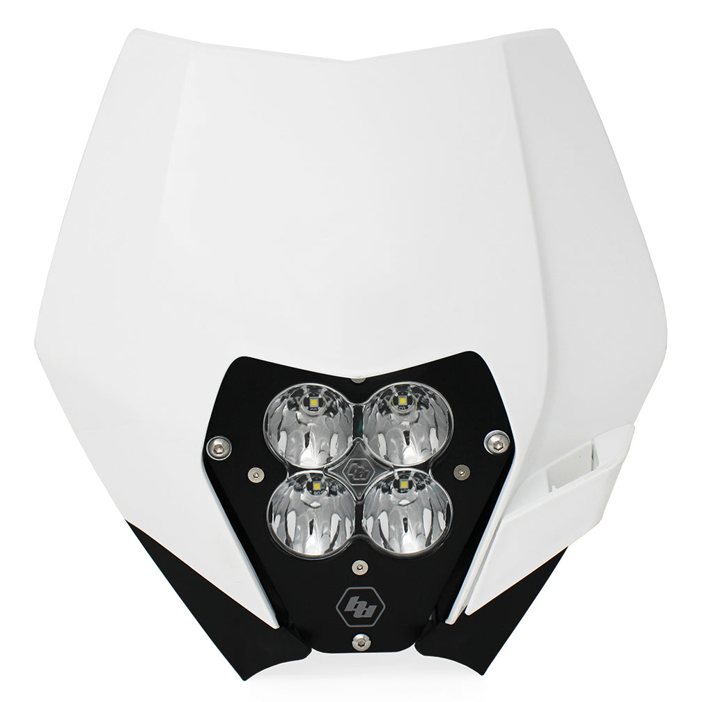 Baja Designs 677061 XL80 (D/C) Headlight Kit with Shell for Select KTM 250 XCF-W, KTM 350 EXC-F, KTM 400 XC-W, KTM 450 EXC-R, KTM 450 XC-W, KTM 500 EXC, KTM 500 EXC Six Days, KTM 500 XC-W, KTM 530 EXC-R, KTM 530 XC-W