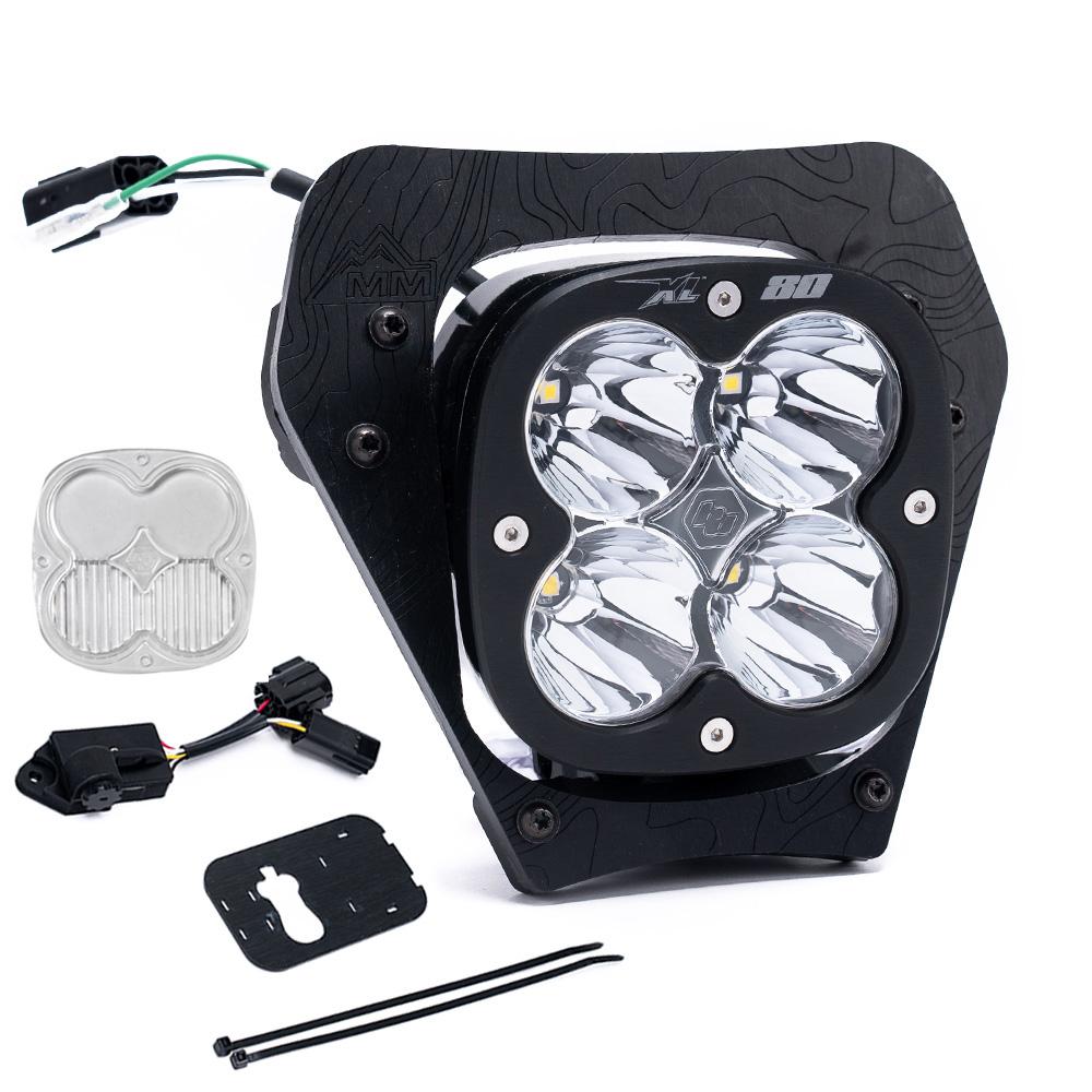 Baja Designs 677103 KTM XL80 (D/C) Headlight Kit /w Dimmer for Select KTM 350 EXC-F, KTM 350 XW-F, KTM 450 XCF-W, KTM 500 EXC-F, KTM 500 XW-F