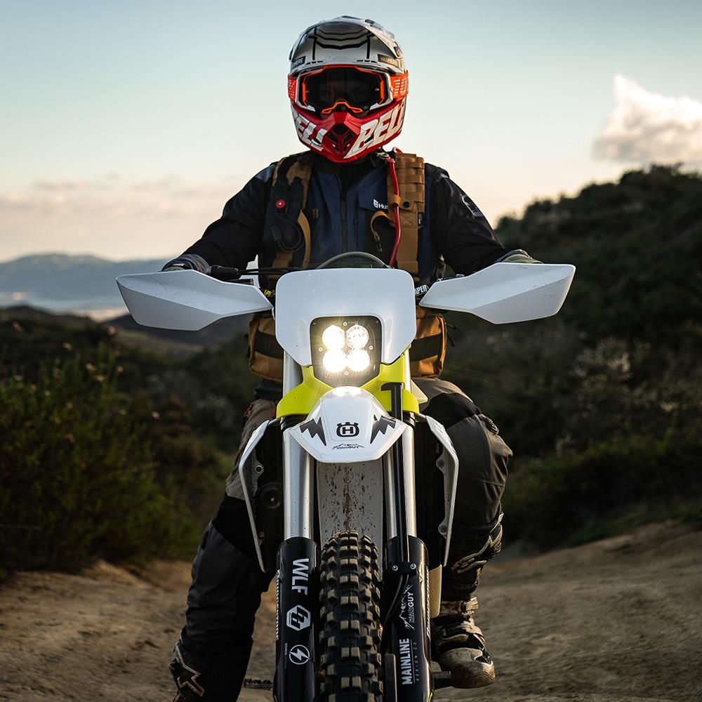 Baja Designs 677104 Husqvarna XL80 (D/C) Headlight Kit for Select Husqvarna FE350S, Husqvarna FE350W, Husqvarna FE450, Husqvarna FE501S, Husqvarna FE501W