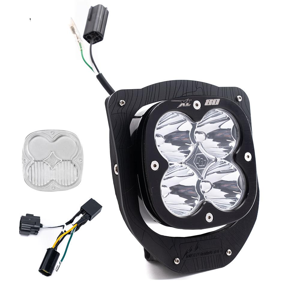 Baja Designs 677105 Husqvarna XL80 (D/C) Headlight Kit w/ Hi-Low Harness for Select Husqvarna FE350S, Husqvarna FE501S
