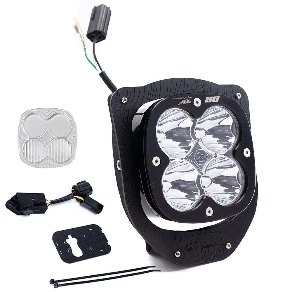Baja Designs 677107 Husqvarna XL80 (D/C) Headlight Kit w/ Dimmer for Select Husqvarna FE350S, Husqvarna FE350W, Husqvarna FE450, Husqvarna FE501S, Husqvarna FE501W