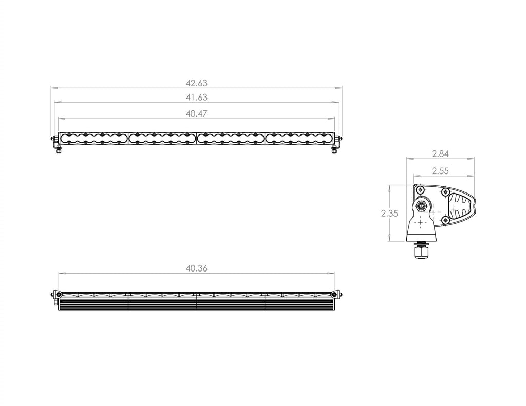 Baja Designs 704004 S8 Straight LED Light Bar