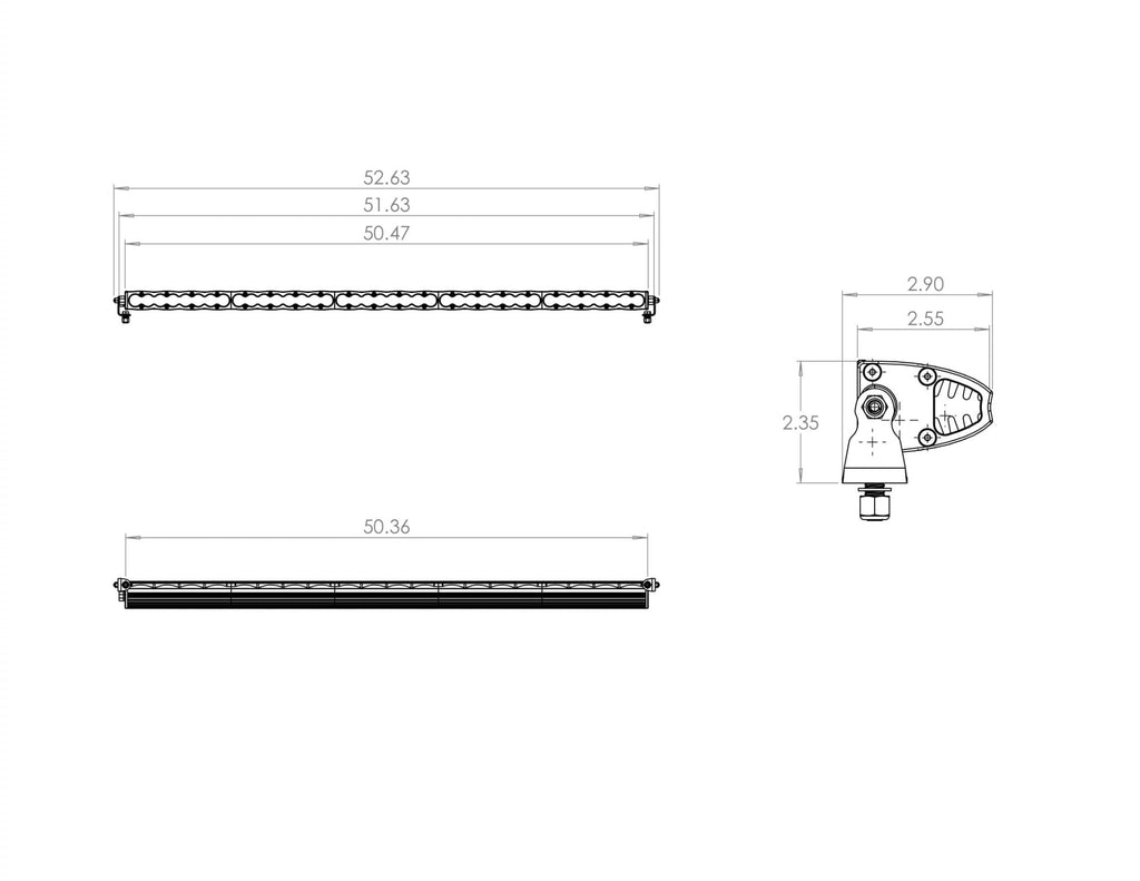 Baja Designs 705001 S8 Straight LED Light Bar