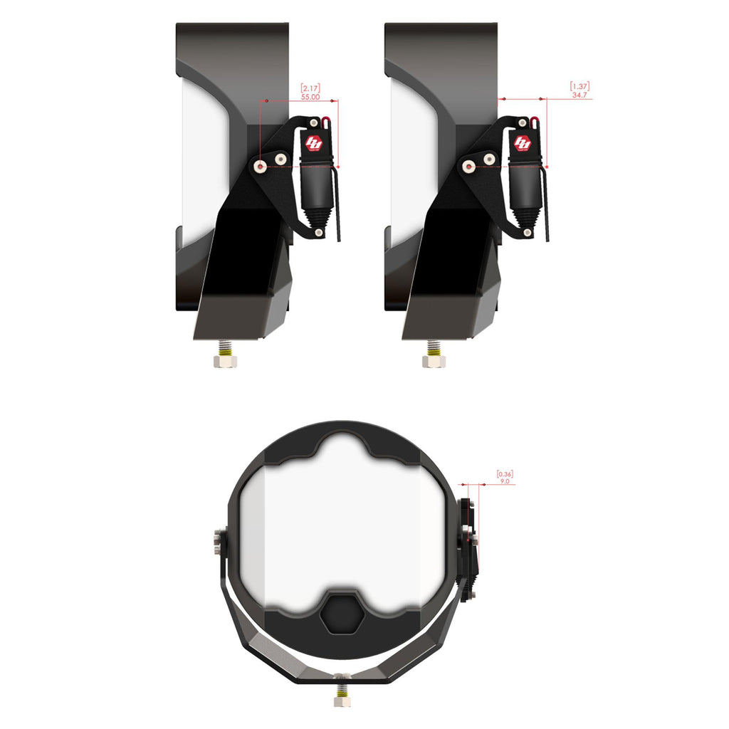 Baja Designs 80-0001 Reflex Light Actuator Kit – LP4/LP6/LP9/XL-M Housing