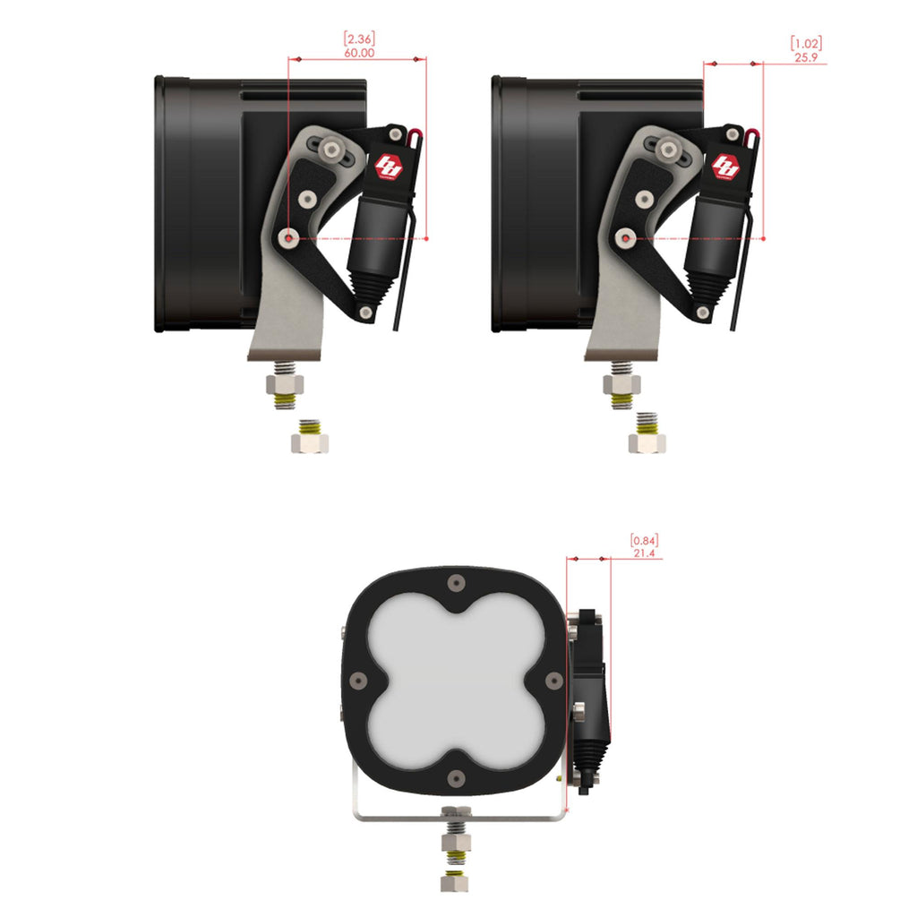 Baja Designs 80-0007 Reflex Light Actuator Kit – XL Standard Housing