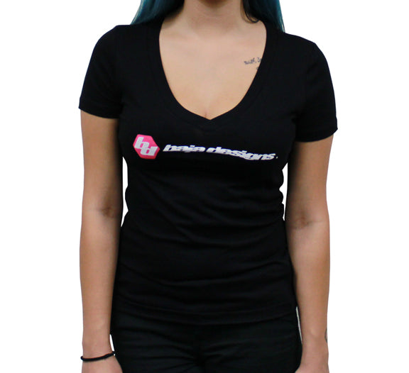 Baja Designs 980024 Baja Designs Womens V-Neck T-Shirt