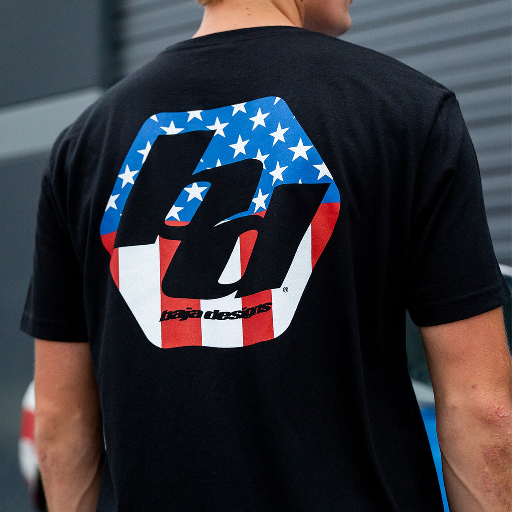 Baja Designs 980059 Baja Designs Freedom Mens T-Shirt