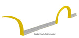 FIVESTAR 007-261-YL MD3 Wheel Flares Dirt Yellow Left