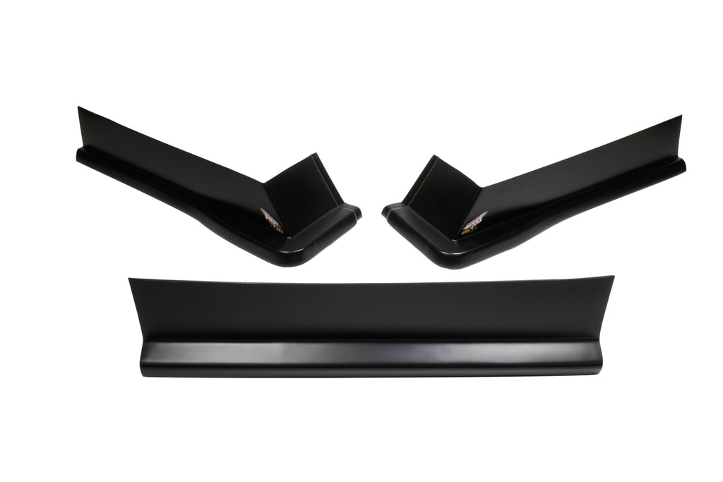 FIVESTAR 3022-417-B Modified Aero Valance 3pc. Black