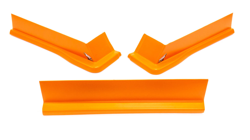 FIVESTAR 3022-417-OR Modified Aero Valance 3pc. Orange