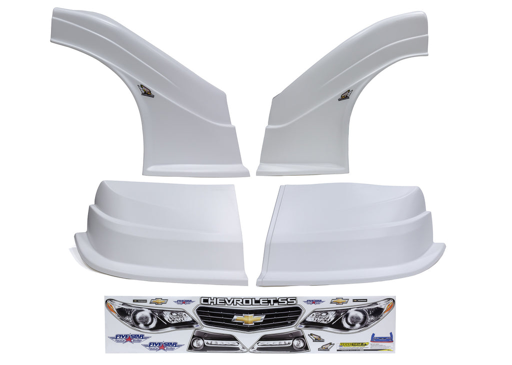 FIVESTAR 32123-43554-W-FR MD3 Evo DLM Combo Flt RS Chevy SS White