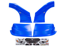 Load image into Gallery viewer, FIVESTAR 32323-43554-CB-FR MD3 Evo DLM Combo Flt RS Mustang Chevron Blue