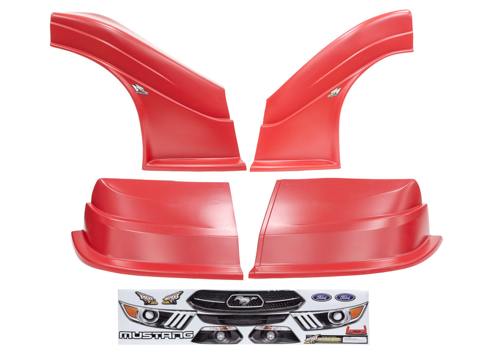 FIVESTAR 32323-43554-R-FR MD3 Evo DLM Combo Flt RS Mustang red