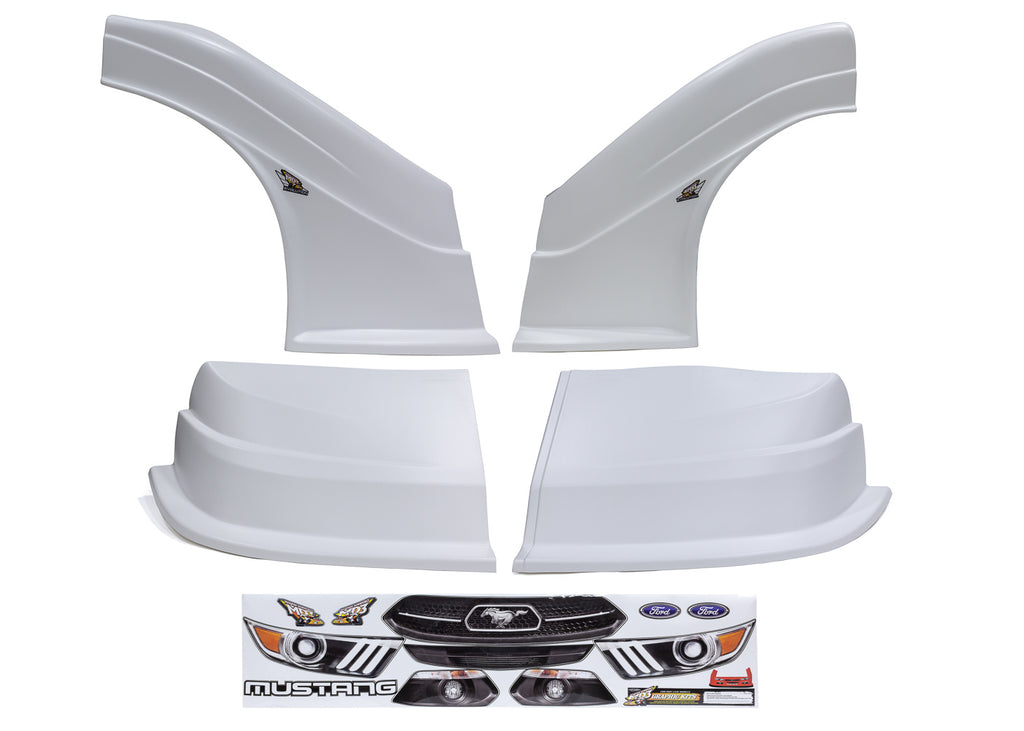FIVESTAR 32323-43554-W-FR MD3 Evo DLM Combo Flt RS Mustang White