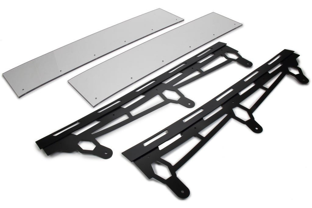 FIVESTAR 661-6747-B Spoiler 5in x 60in 70 Degree Black