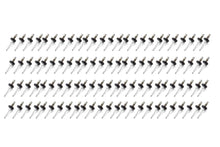 Load image into Gallery viewer, FIVESTAR 814B-100L Lrg Hd Rivet Black Multi -grip 100pk