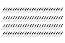 Load image into Gallery viewer, FIVESTAR 814B-100S Sm Hd Rivet Black Multi -grip 100pk