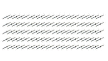 Load image into Gallery viewer, FIVESTAR 816A-100S Small Head Rivet Silver 100pc 3/16in Long Shank