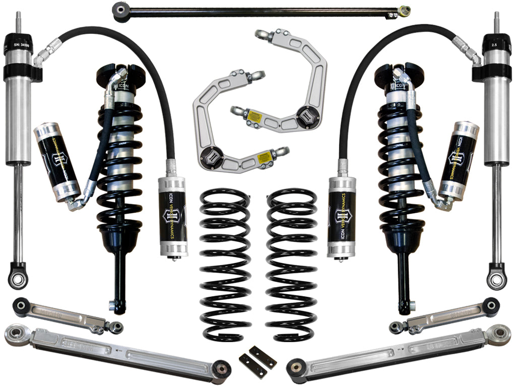 ICON Vehicle Dynamics K53066 10-24 4RNR/10-14 FJ 0-3.5" STAGE 6 SUSPENSION SYSTEM W BILLET UCA for Select Toyota 4Runner, Toyota FJ Cruiser