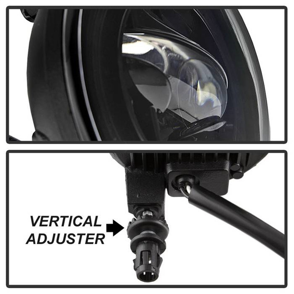 Spyder Auto 9043246 LED Fog Lights for Select Chevrolet Avalanche, Chevrolet Camaro, Chevrolet Colorado, Chevrolet Suburban 1500, Chevrolet Suburban 2500, Chevrolet Tahoe, Ford Escape, Ford Mustang, GMC Acadia, GMC Yukon