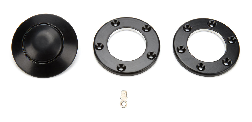 FLAMING RIVER FR20119HNBK Horn Button 5/6 Bolt Black