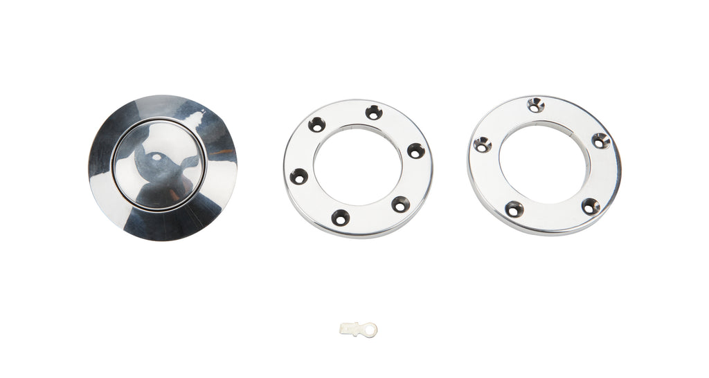 FLAMING RIVER FR20119HNPL Horn Button 5/6 Bolt Polished