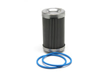 Load image into Gallery viewer, FUELAB FUEL SYSTEMS 71802 Fuel Filter Element 3in 40 Micron Stainless