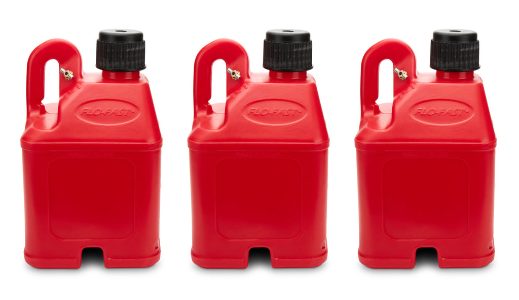 FLO-FAST 50101-3 Utility Container Red (Case of 3) Stackable