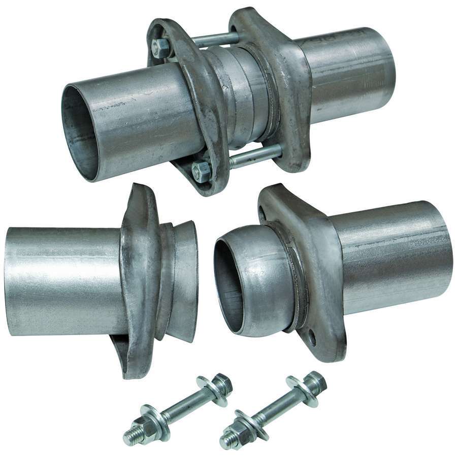 FLOWMASTER 15938 Ball Flange Header Collector Kit 2.5 to 2.5